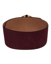 Burgundy Wide Belt - Women's accessories | PLP | Antonia