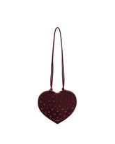 Black Suede Le Coeur Bag | PDP | Antonia