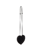 Black Suede Le Coeur Bag | PDP | Antonia