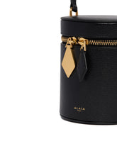 Black Cylindre Bucket Bag | PDP | Antonia