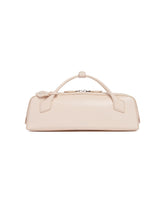 Pink Le Teckel Leather Pouch | PDP | Antonia