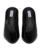 Black Patent Leather Mules | PDP | Antonia