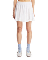 White Knit Skater Skirt - new arrivals women's clothing | PLP | Antonia