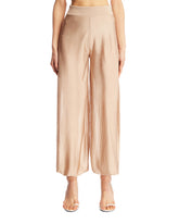 Beige Balloon Knit Trousers - new arrivals women's clothing | PLP | Antonia