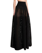 Black High-Waisted A-Line Skirt | PDP | Antonia