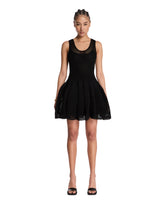 Black Crinoline Knit Dress | PDP | Antonia