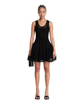 Black Crinoline Knit Dress | PDP | Antonia