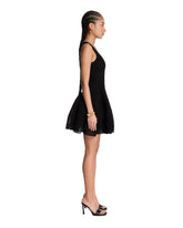 Black Crinoline Knit Dress | PDP | Antonia