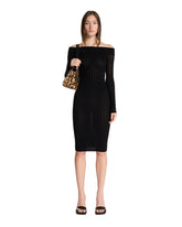 Abito Midi In Pizzo Nero - Alaia donna | PLP | Antonia