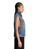 Gilet In Denim Blu | PDP | Antonia