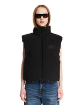 Black Sleeveless Puffer - ALEXANDER WANG WOMEN | PLP | Antonia