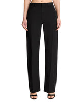 Black Mid-Rise Tailored Trousers - ALEXANDER WANG WOMEN | PLP | Antonia