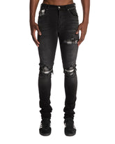 Black Destroyed Detail Jeans - Men's jeans | PLP | Antonia