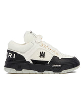 White and Black MA-1 Sneakers | PDP | Antonia