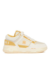 White and Yellow MA-1 Sneakers - AMIRI | PLP | Antonia