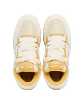 White and Yellow MA-1 Sneakers - AMIRI | PLP | Antonia