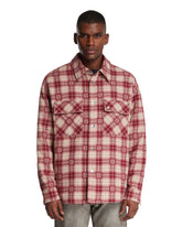 Amiri Red Quad Overshirt - Men's shirts | PLP | Antonia