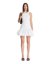 White Ruffle Dress - ANDREADAMO WOMEN | PLP | Antonia