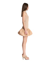 Beige Ruffle Dress | PDP | Antonia