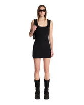 Black Crochet Mini Dress - ANDREADAMO WOMEN | PLP | Antonia