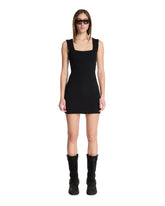 Black Crochet Mini Dress - ANDREADAMO WOMEN | PLP | Antonia