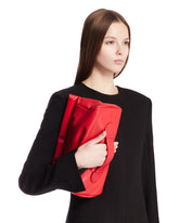 Red Leather Clutch - ARMARIUM WOMEN | PLP | Antonia