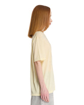 Yellow Virgin Wool T-Shirt | PDP | Antonia