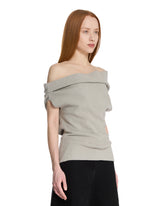 Gray Debra Top | PDP | Antonia