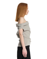 Gray Debra Top | PDP | Antonia