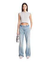 Blue Low-Waist Jeans | PDP | Antonia