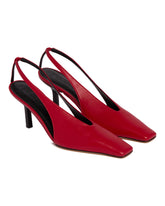 Red Evelina Slingback Pumps - ARMARIUM WOMEN | PLP | Antonia