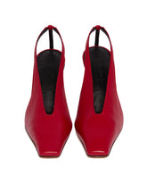 Red Evelina Slingback Pumps | PDP | Antonia