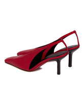 Red Evelina Slingback Pumps | PDP | Antonia