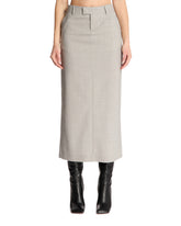 Gray Loren Wool Skirt - ARMARIUM WOMEN | PLP | Antonia