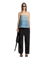 Top In Denim Blu Asimmetrico - ARMARIUM DONNA | PLP | Antonia