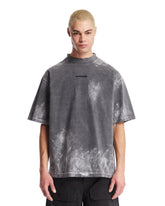 Gray Logo Back T-Shirt - BALENCIAGA | PLP | Antonia