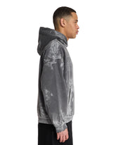 Gray Back Medium Fit Hoodie | PDP | Antonia