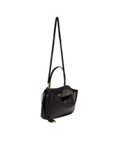 Black Medium Rodeo Leather Bag | PDP | Antonia