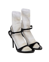 Black Avenue Sock Sandals | PDP | Antonia