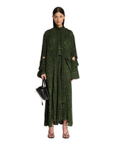 Abito Drappeggiato Verde - Balenciaga donna | PLP | Antonia