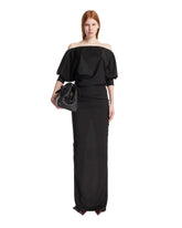 Black Dress with Exposed Shoulders - new arrivals women's clothing | PLP | Antonia