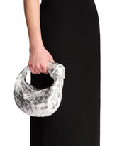 Silver Mini Jodie Bag - Bottega Veneta women | PLP | Antonia