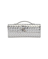 Silver Andiamo Clutch | PDP | Antonia