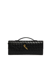 Black Andiamo Clutch - Bottega Veneta women | PLP | Antonia