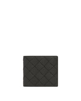 Green Intrecciato Bi-Fold Wallet - BOTTEGA VENETA | PLP | Antonia