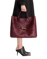 Burgundy Large Andiamo Bag - BOTTEGA VENETA | PLP | Antonia