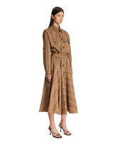 Beige Shirt Dress | PDP | Antonia