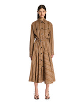 Beige Shirt Dress - BOTTEGA VENETA | PLP | Antonia