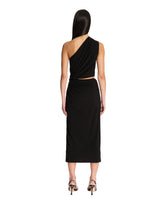 Black Asymmetric Dress | PDP | Antonia