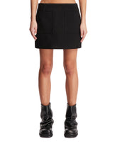 Black Lined Skirt - Bottega Veneta women | PLP | Antonia